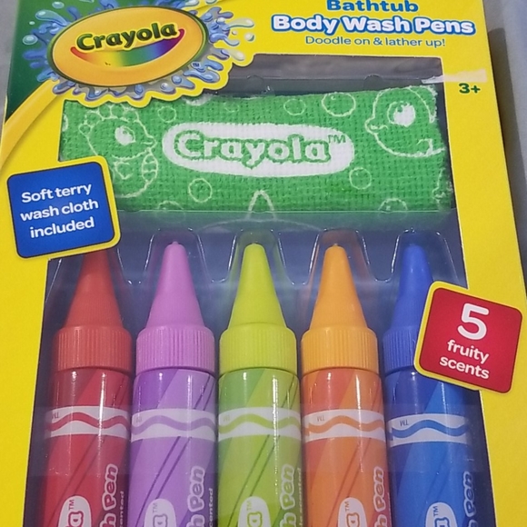 Crayola Bath, Skin & Hair Nwt Crayola Body Wash Bath Pens Poshmark